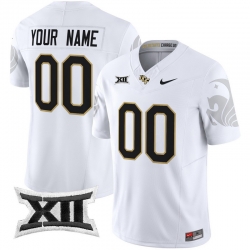 Men Women Youth UCF Knights 2024 Vapor Limited Custom Jersey All Stitched White