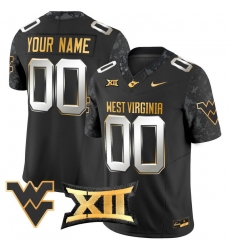 Men Women Youth West Virginia Mountaineers 2024 Gold Vapor Limited Custom Jersey All Stitched Black Limited Men Women Youth West Virginia Mountaineers 2024 Gold Vapor Limited Custom Jersey All Stitched Black Limited