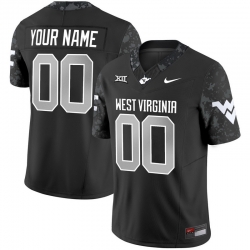Men Women Youth West Virginia Mountaineers 2024 Vapor Limited Custom Jersey V2 All Stitched Coal