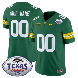 Men Women Youth Baylor Bears 2024 Texas Bowl Vapor Limited Custom Jersey All Stitched Green