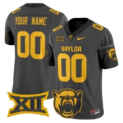 Men Women Youth Baylor Bears 2024 Vapor Limited Custom Jersey All Stitched Black
