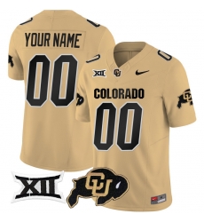 Men Women Youth Colorado Buffaloes Vapor Limited Custom Jersey V2 Big 12 XII Patch All stitched Gold Men Women Youth Colorado Buffaloes Vapor Limited Custom Jersey V2 Big 12 XII Patch All stitched Gold
