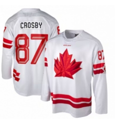 Mens Sidney Crosby #87 White Hockey Canada 2026 Replica Jersey