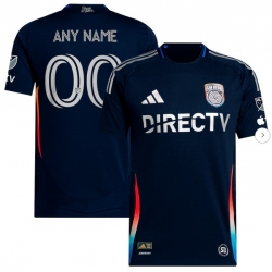 Mens San Diego FC adidas Navy 2025 State of Flow Authentic Custom Jersey