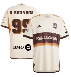 Mens LAFC Denis Bouanga adidas Tan 2024 Archive Authentic Jersey Mens LAFC Denis Bouanga adidas Tan 2024 Archive Authentic Jersey