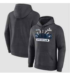 Men Seattle Seahawks Heather Charcoal 2025 Super Bowl LX Game Plan Hoodie Men Seattle Seahawks Heather Charcoal 2025 Super Bowl LX Game Plan Hoodie