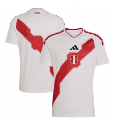 Men adidas White Peru National Team FIFA x World Cup 2026 Home Replica Jersey Men adidas White Peru National Team FIFA x World Cup 2026 Home Replica Jersey