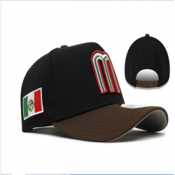 Mexico Baseball Snapback Cap 012