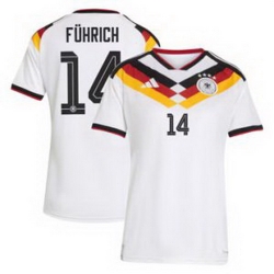 Women 14Chris Fuhrich Germany National Team Jersey   6