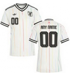 Women 00 Japan Custom Away Replica Jersey  4