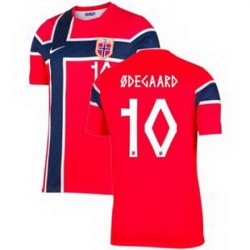 Women 10 Norway Martin Odegaard 2026 Home Stadium Replica Jersey   1