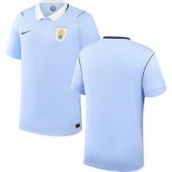 Women Women 0 Uruguay Blank Away Replica Jersey World   1