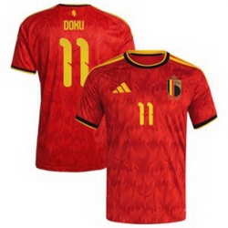 Women 11Jeremy Doku Belgium Jersey   1