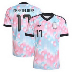 Women 17Charles De Ketelaere Belgium Jersey   2
