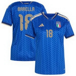 Women 18 Italy National Nicolo Barella 2026 White  2