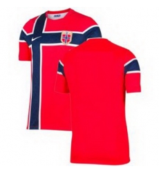 Youth 0 Norway Blank 2026 Home Stadium Replica Jersey   1