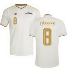 Youth 8 Venezuela Cristian Casseres Jr. Away Replica Jersey   2