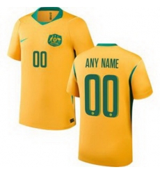 Men 00 Australia Custom Replica Jersey World Cup 1 Men 00 Australia Custom Replica Jersey World Cup 1