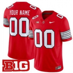 Men Women Youth Ohio State Buckeyes Red Custom 2026 Tunnel Vision Limited Football Jersey All Stitched