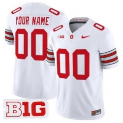 Men Women Youth Ohio State Buckeyes White Custom 2026 Tunnel Vision Limited Football Jersey All Stitched