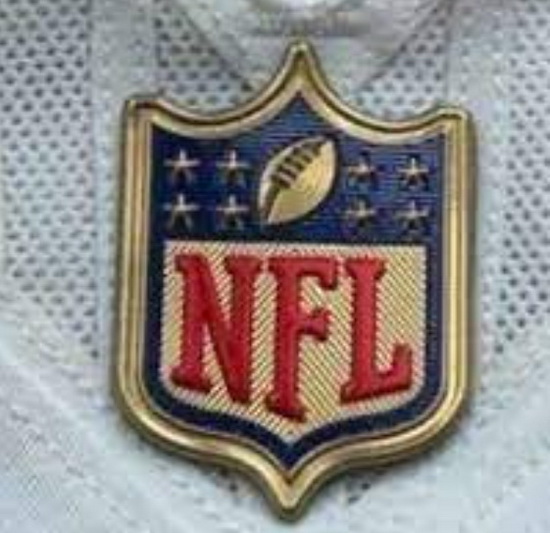 Men Buffalo Bills Gold NFL Logo Patch Biaog