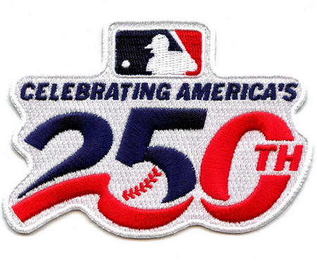 Men Washington Nationals Celebrating America 250th annivesary Patch Biaog