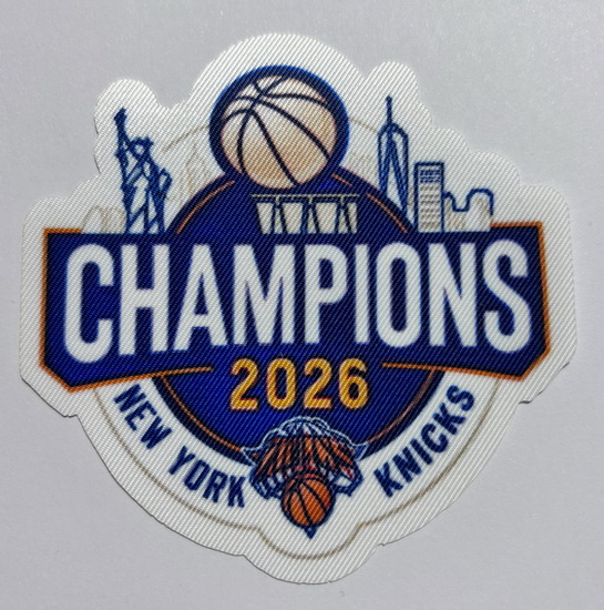 Knicks 2026 NBA Champions 3X Patch II Biaog